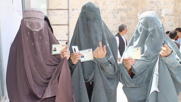 Election day in Kandahar