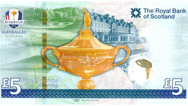 ryder cup bank note back