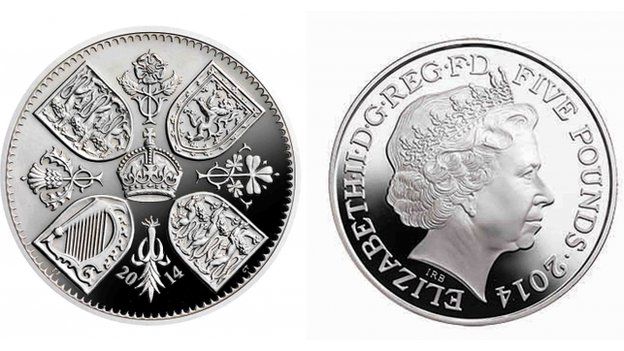 Prince George's commemorative coin