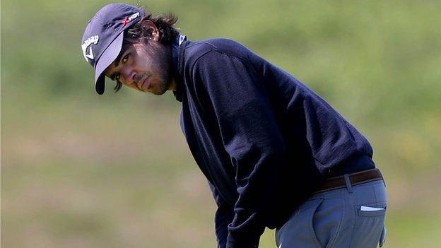 Javier Ballesteros is a son of the late three-times Open Champion Seve Ballesteros