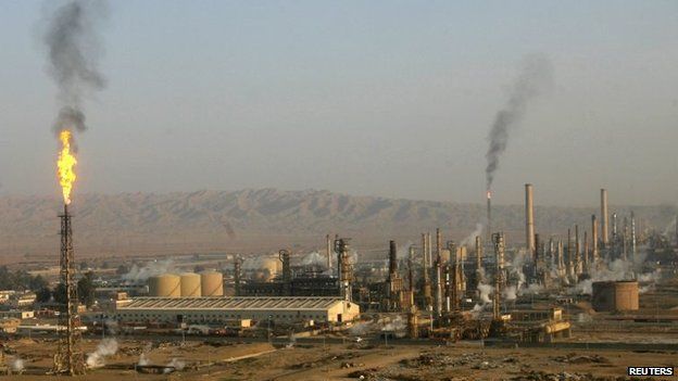 Baiji oil refinery (January 2009)