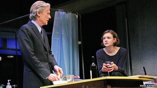 Bill Nighy and Carey Mulligan in Skylight