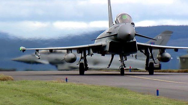 Typhoons at RAF Lossiemouth