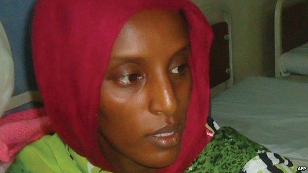 Meriam Yahia Ibrahim Ishag, a 27-year-old Sudanese woman sentenced to hang for apostasy