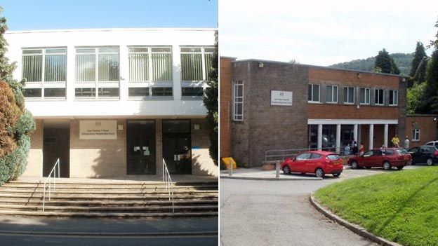 Abergavenny and Caerphilly magistrates' courts