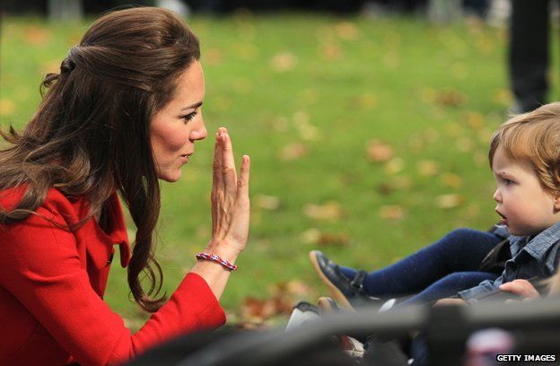 Duchess of Cambridge wearing loom band on recent trip to New Zealand