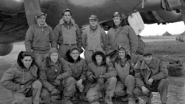 Crew of B-17 Flying Fortress