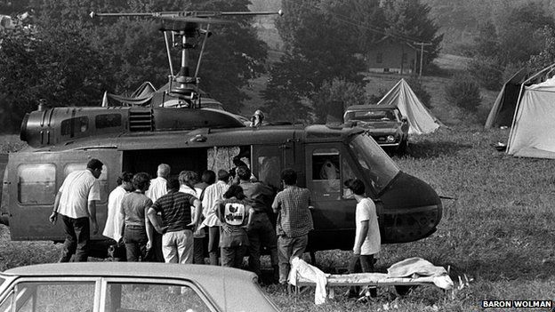 Military Medivac helicopter