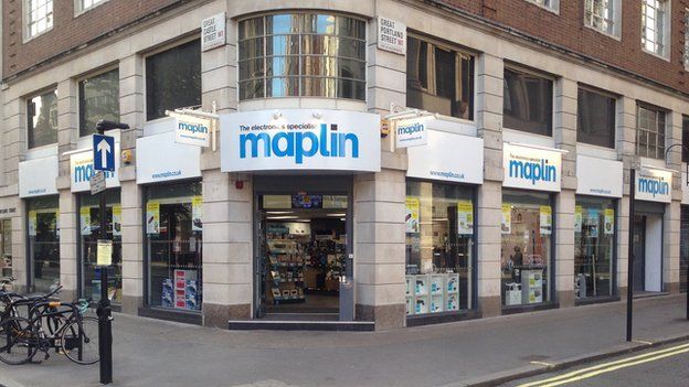 Maplin store