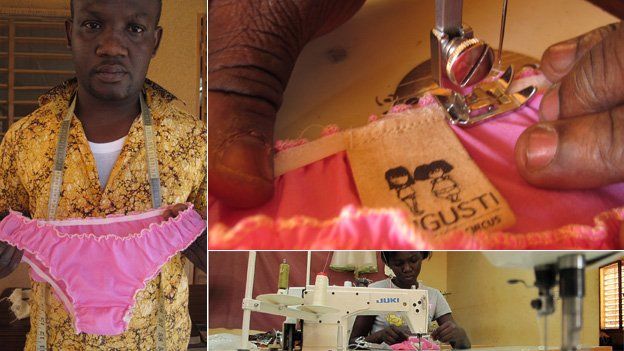 Burkina Faso's French knicker-makers - BBC News