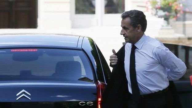 Nicolas Sarkozy (file pic 26 June)