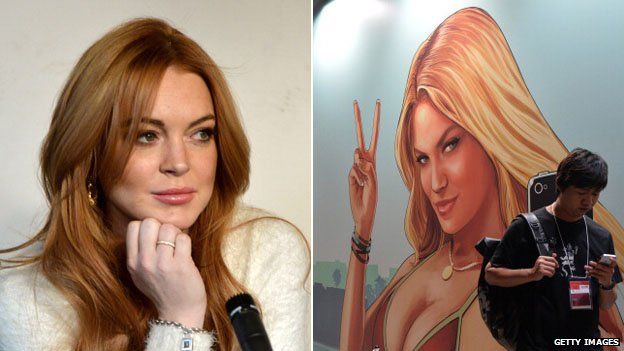 Gta V Makers Says Lohan Is Suing Them For Publicity Bbc News 