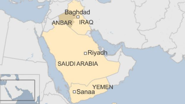 Saudi Arabia: Sandwiched by jihadists in Iraq and Yemen - BBC News