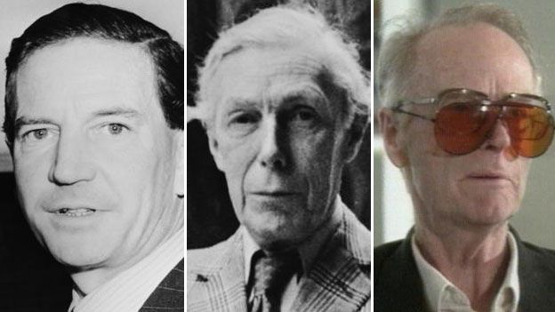 Kim Philby, Anthony Blunt and John Cairncross