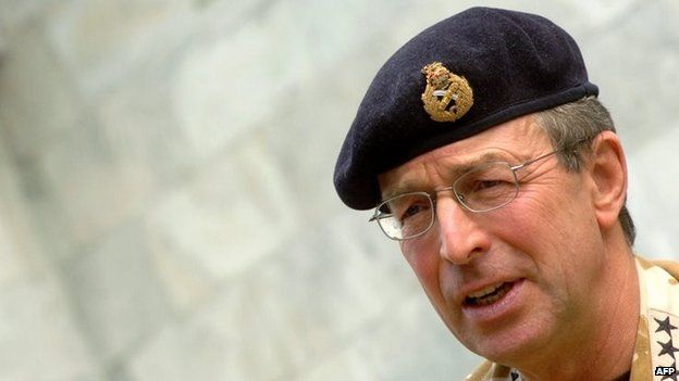 General Sir David Richards pictured in 2006 in Afghanistan