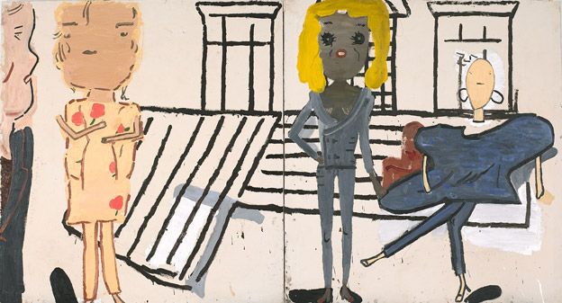 PV Windows and Floorboards - Rose Wylie