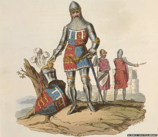 Illustration of Edward, Black Prince