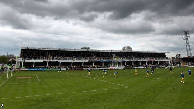 Edgar Street - home of Hereford United for the past 90 years