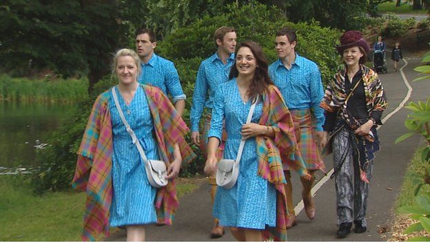 Team Scotland parade uniform
