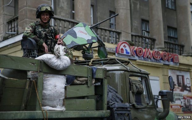 Fears Remain After Ukraine S Rebels Flee Sloviansk Bbc News