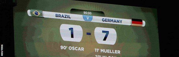 Brazil 1-7 Germany