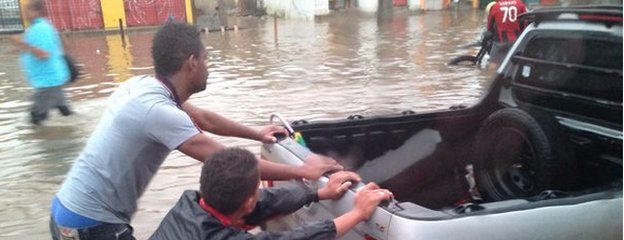 Flooding in Recife