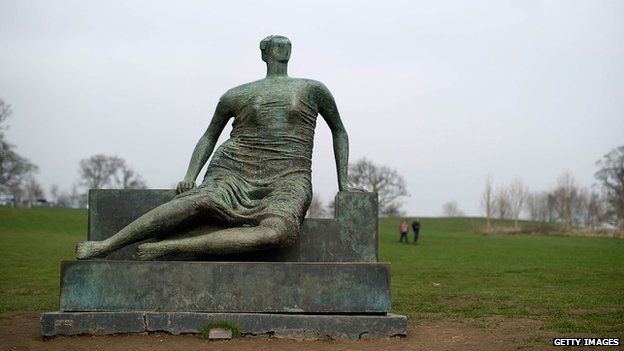 Draped Seated Woman - Henry Moore