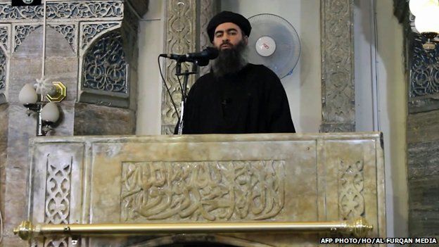 Abu Bakr Al-Baghdadi in Mosul