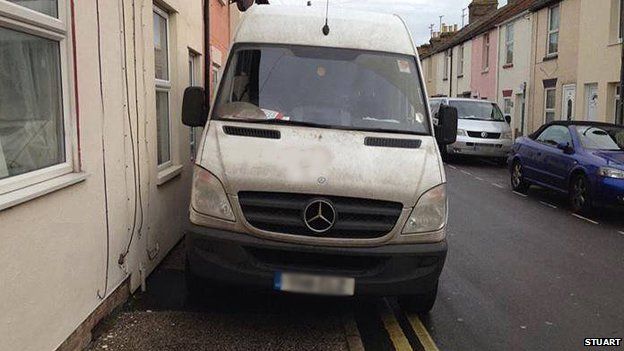 Poor parking in Lowestoft