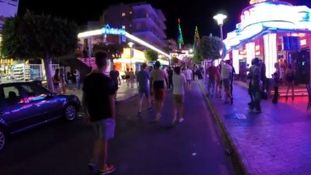 Tourism Boss Magaluf Police Are Doing Their Job Bbc News