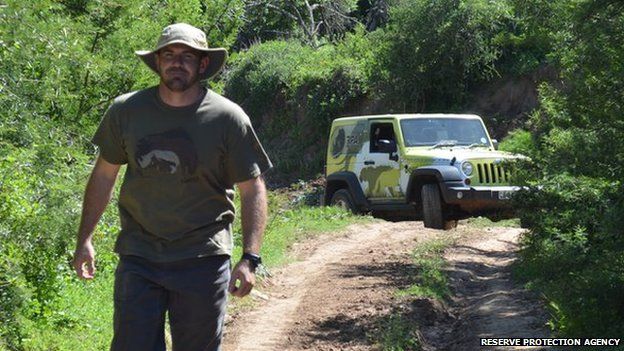 Scott "LB" Williams with jeep in the background