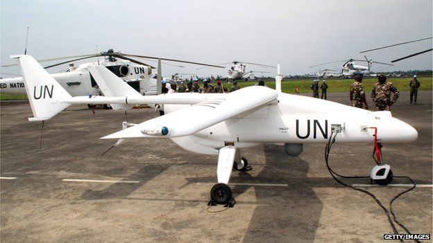 UN surveillance drone