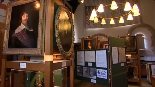 Interior, Oliver Cromwell Museum