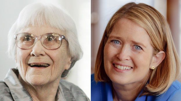 Harper Lee, pictured in 2007, and Marja Mills