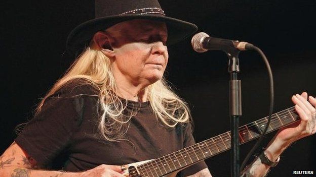 Download Blues Musician Johnny Winter Dies Bbc News