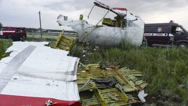 MH17 plane debris (17 July 2014)