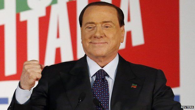 Silvio Berlusconi - file pic