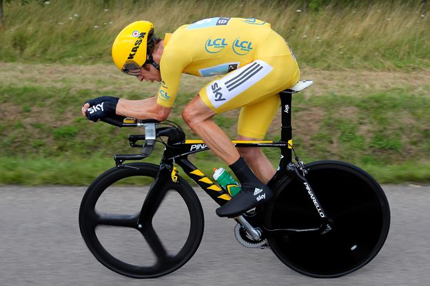 Bradley Wiggins in the 2012 Tour de France