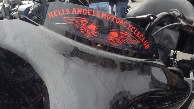 Hell's Angels bike