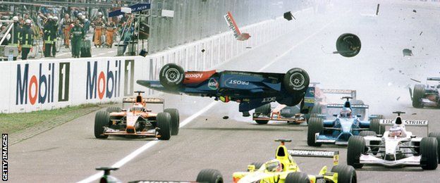 Lucianco Burti, 2001, German Grand Prix