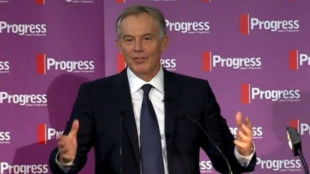 I've not changed, says Tony Blair - BBC News