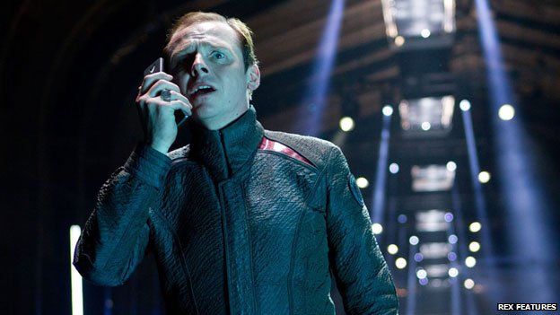Simon Pegg in Star Trek: Into Darkness
