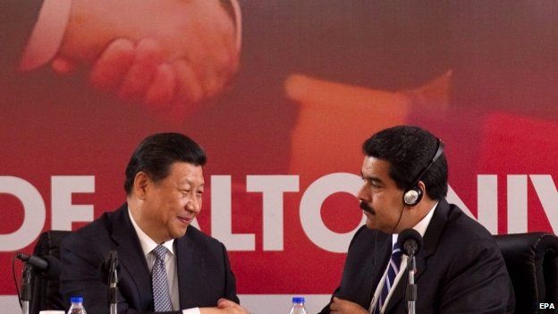 Chinese President Xi Jinping visits Venezuela