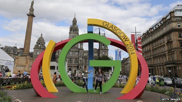 Glasgow 2014 sign