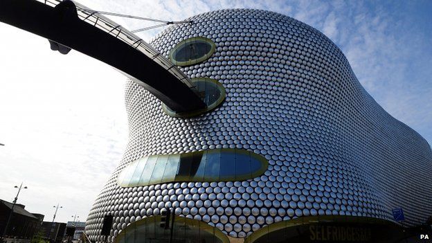 Birmingham's 'bubble wrap' Selfridges
