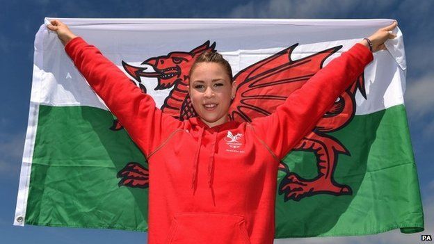 Welsh gymnast Francesca Jones