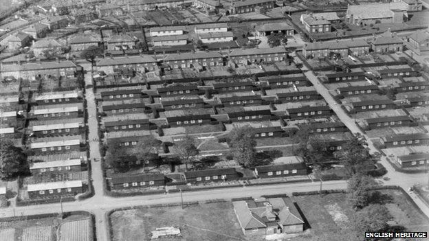 Houses for munitions factory workers in Gretna, Dumfries and Galloway.