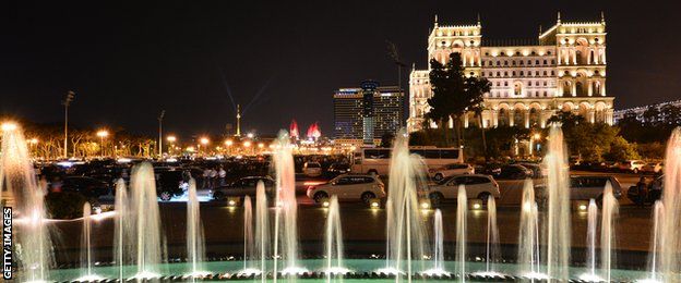 Government House in Baku, Azerbaijan