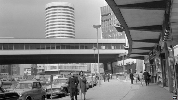 Birmingham's Bull Ring in the 1960s