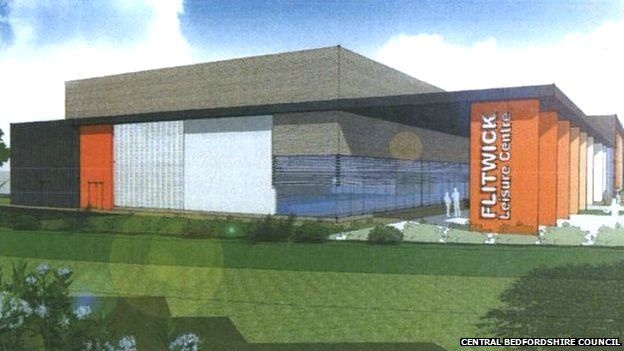 New £12.5m Flitwick leisure centre approved - BBC News
